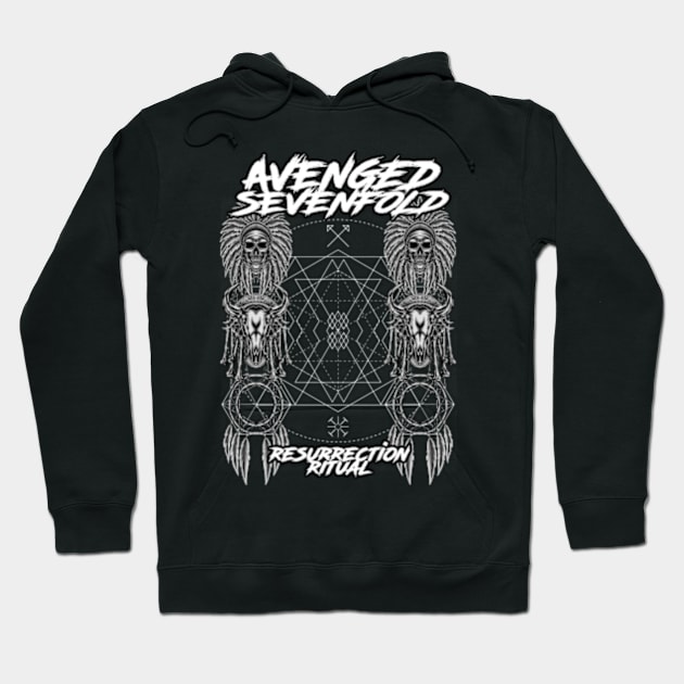 avenged dark world ritual Hoodie by TOSSS LAB ILLUSTRATION